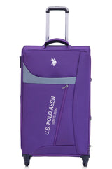 Us Polo Assn Kumaş Orta Boy Valiz Mor