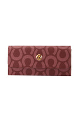 Us Polo Assn Çıtçıtlı Kadın Cüzdanı Bordo