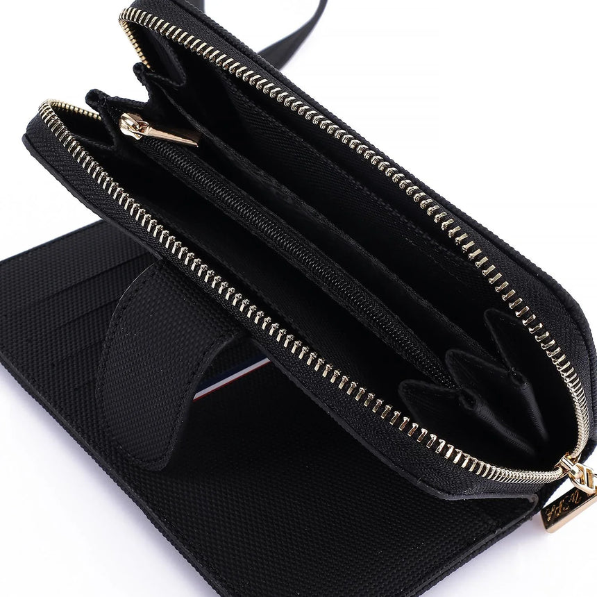 Us Polo Assn Tutma Kulplu Kadın Cüzdanı Siyah