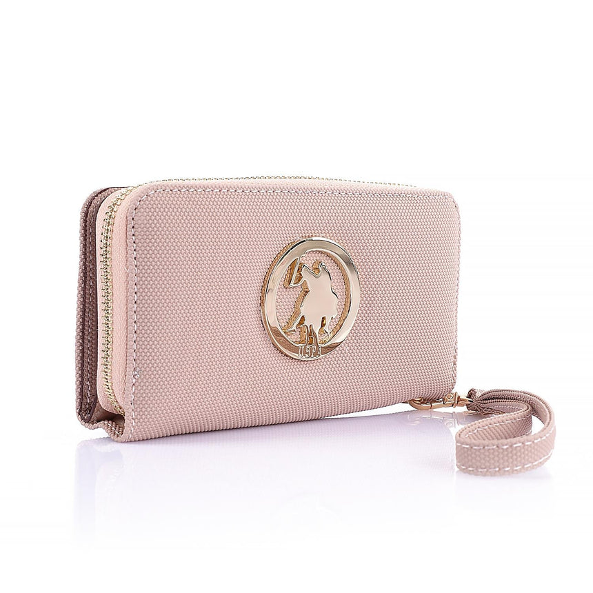 Us Polo Assn Tutma Kulplu Kadın Cüzdanı Kum