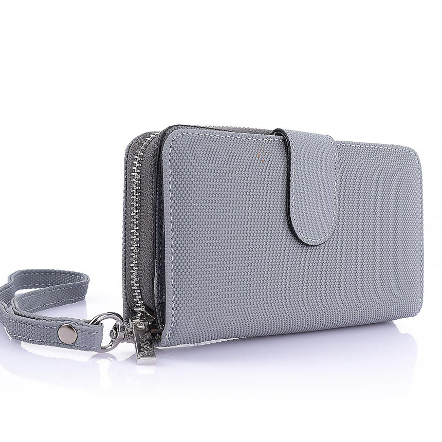 Us Polo Assn Tutma Kulplu Kadın Cüzdanı Koyu Gri