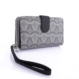 Us Polo Assn Desenli Kadın Cüzdanı Siyah