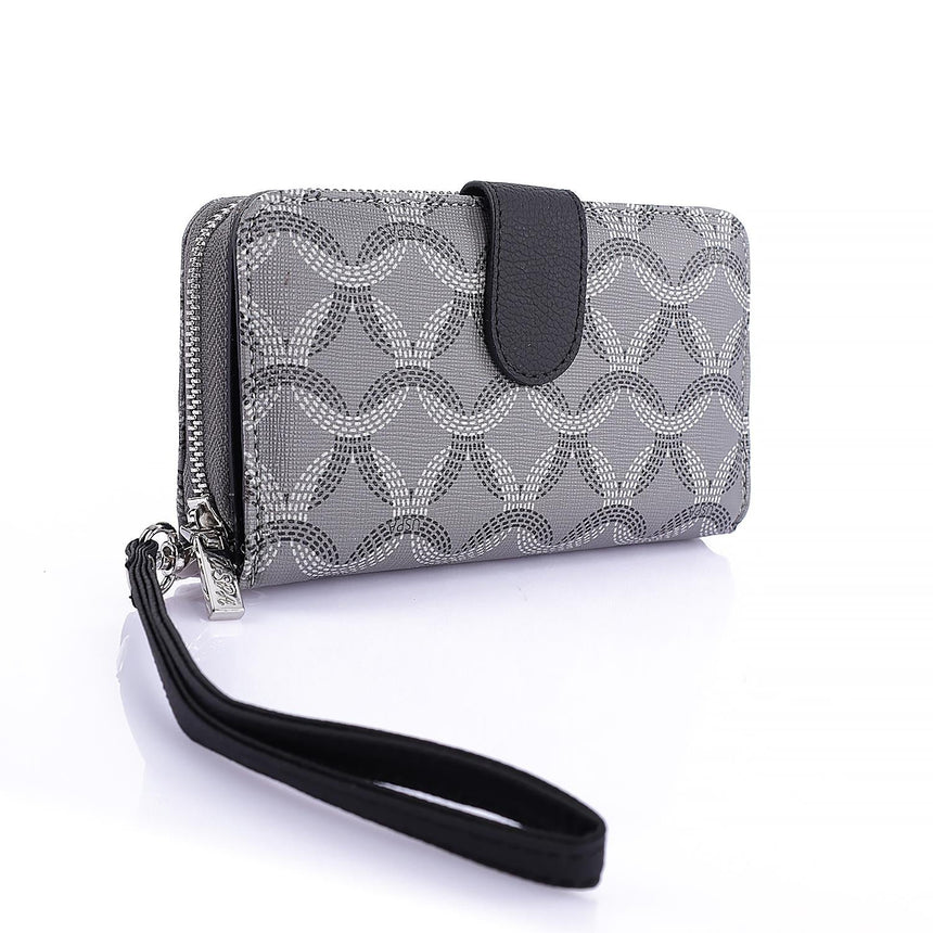 Us Polo Assn Desenli Kadın Cüzdanı Siyah