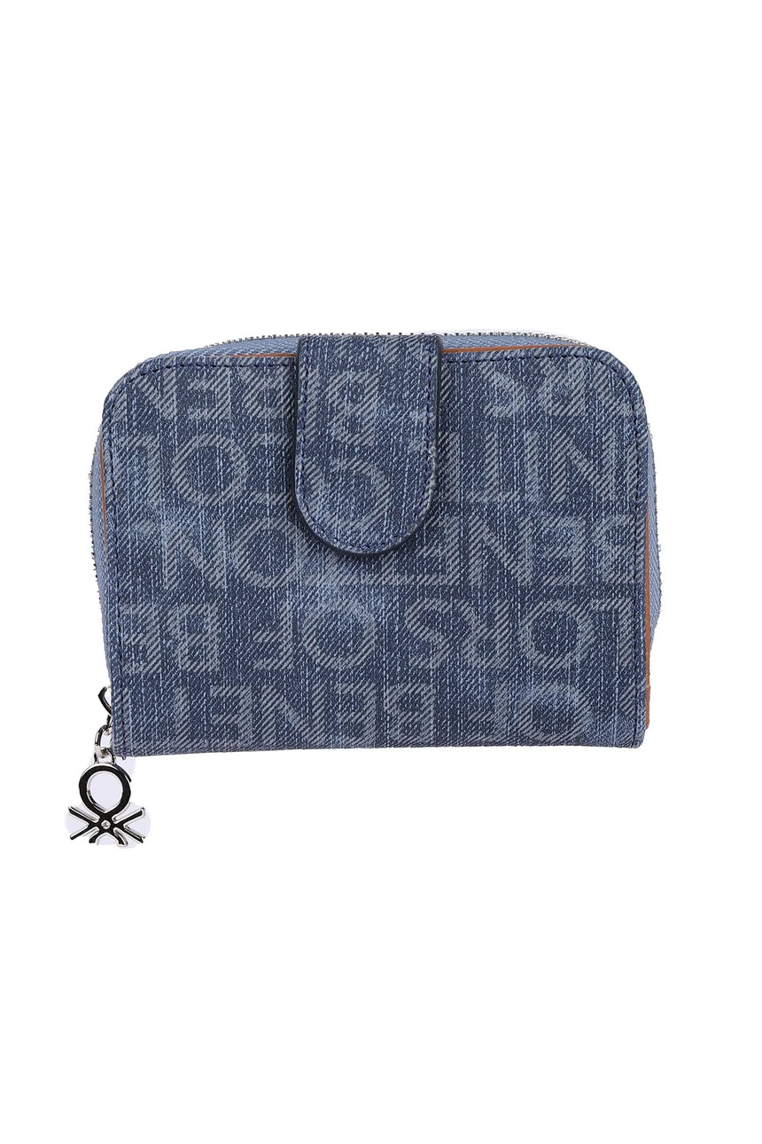 Benetton Çıtçıtlı Cüzdan Kot - Lacivert