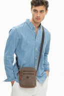 Benetton Çapraz Askılı Çanta Kahve