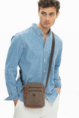 Benetton Çapraz Askılı Çanta Kahve