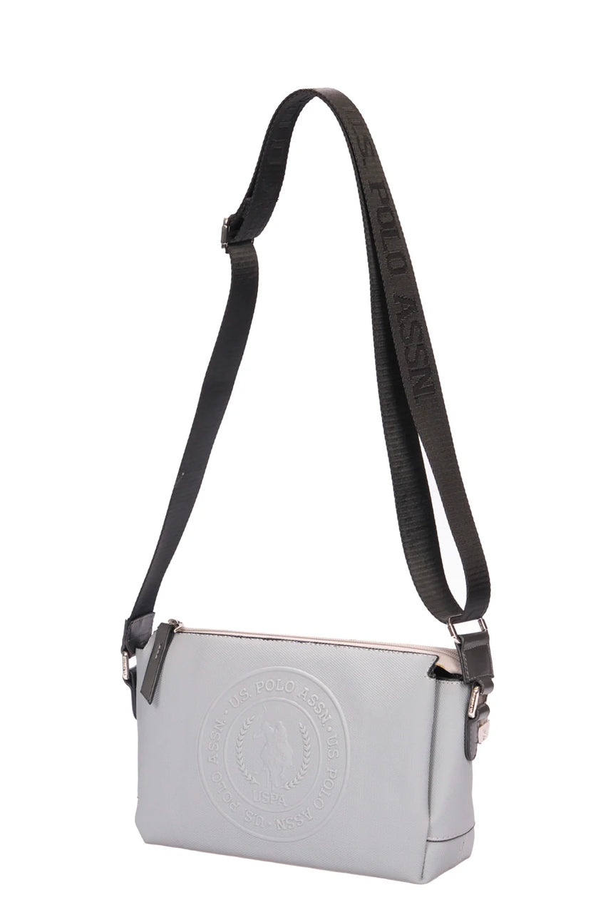 Us Polo Assn Çapraz Askılı Çanta Koyu Gri