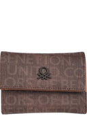 Benetton Monogram Detaylı Cüzdan Kahve