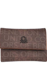 Benetton Monogram Detaylı Cüzdan Kahve