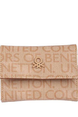 Benetton Monogram Detaylı Cüzdan Ten