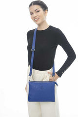 Benetton Çapraz Askılı Çanta Sax