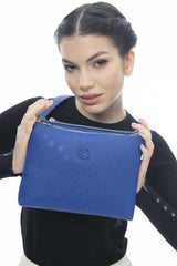 Benetton Çapraz Askılı Çanta Sax