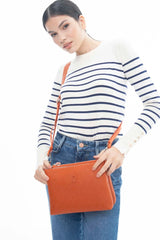 Benetton Çapraz Askılı Çanta Turuncu