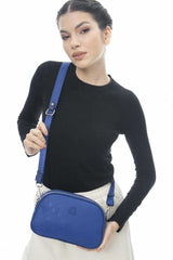 Benetton Çapraz Askılı Çanta Sax