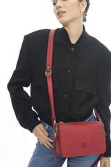 Benetton Çapraz Askılı Çanta Kırmızı