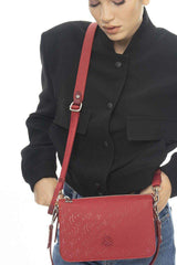 Benetton Çapraz Askılı Çanta Kırmızı