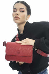 Benetton Çapraz Askılı Çanta Kırmızı