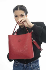 Benetton Çapraz Askılı Çanta Kırmızı