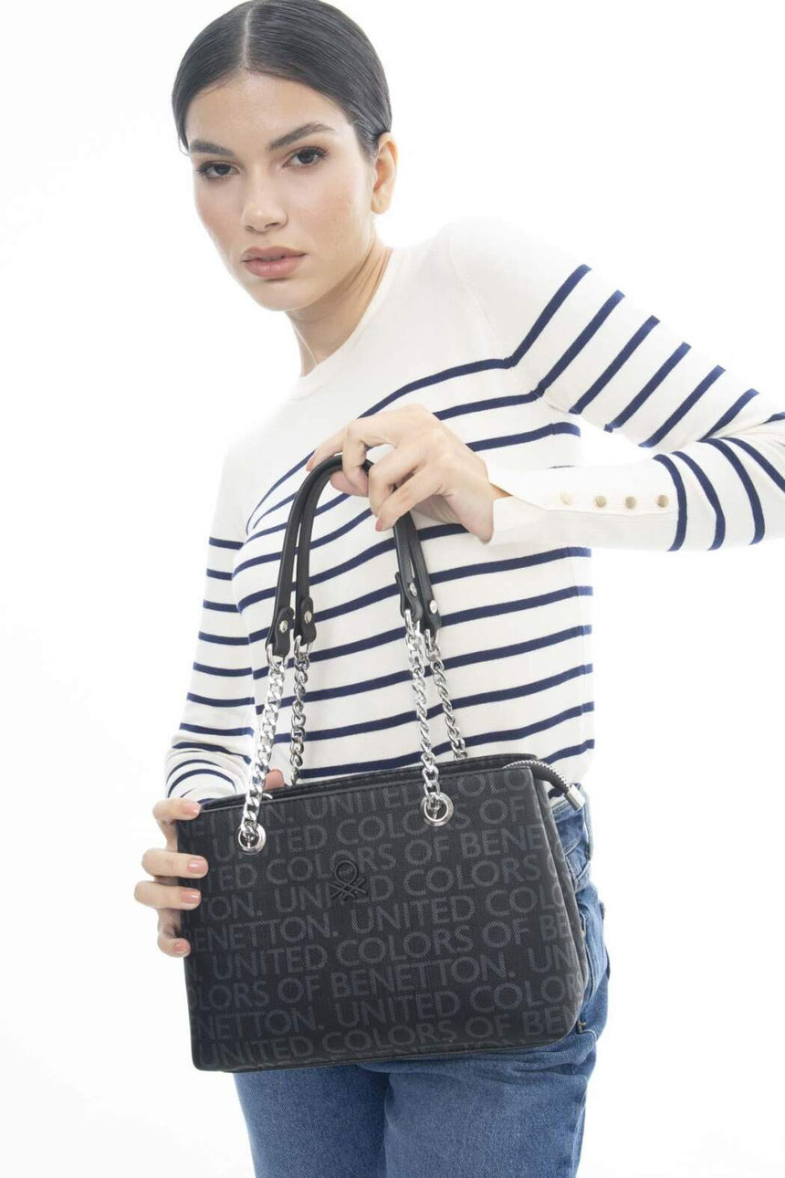 Benetton El Çantası Siyah