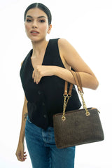 Benetton El Çantası Kahve