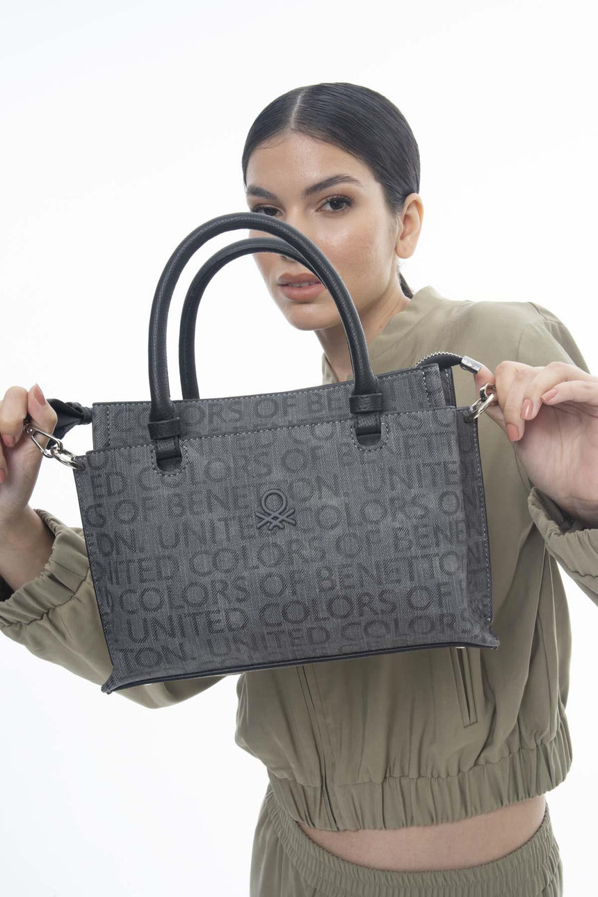 Benetton El Çantası Gri