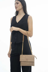 Benetton Zincir Detaylı Omuz Çantası Ten