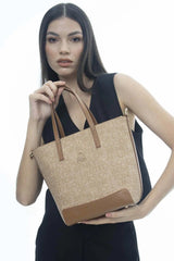 Benetton Omuz Çantası Ten