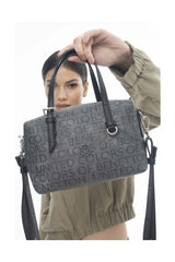 Benetton Omuz Çantası Gri