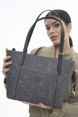 Benetton Omuz Çantası Gri