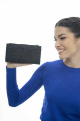 Benetton Logolu Cüzdan Siyah