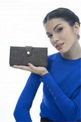 Benetton Logolu Cüzdan Kahve