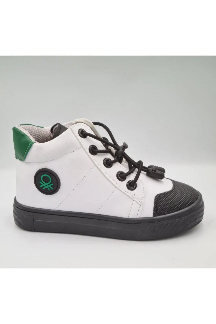 Benetton Bağcıklı Ayakkabı Beyaz