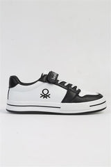 Benetton Çocuk Sneakers Beyaz - Siyah