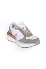 Benetton Kadın Sneakers Beyaz - Gri