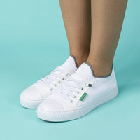 Benetton Kadın Sneakers Beyaz