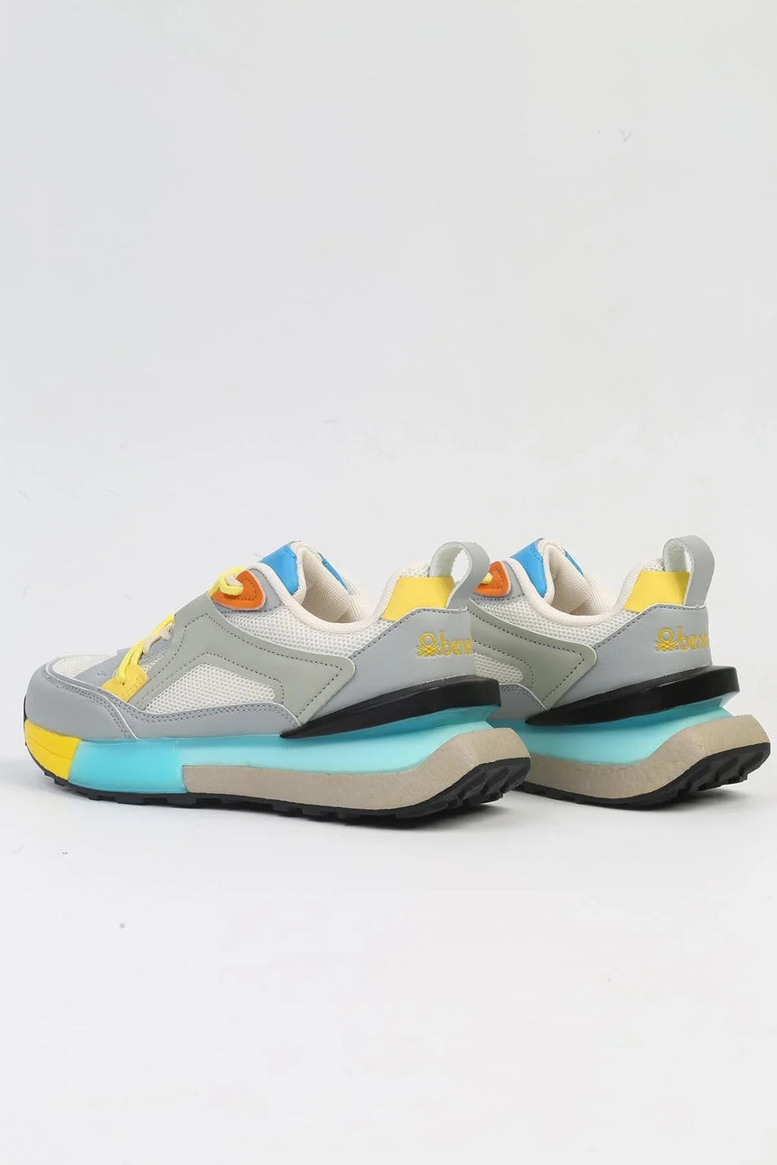 Benetton Kadın Sneakers Bej