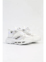 Benetton Taban Detaylı Çocuk Sneakers Beyaz