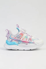 Benetton Renkli Çocuk Sneakers Beyaz