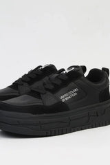 Benetton Kadın Sneakers Siyah