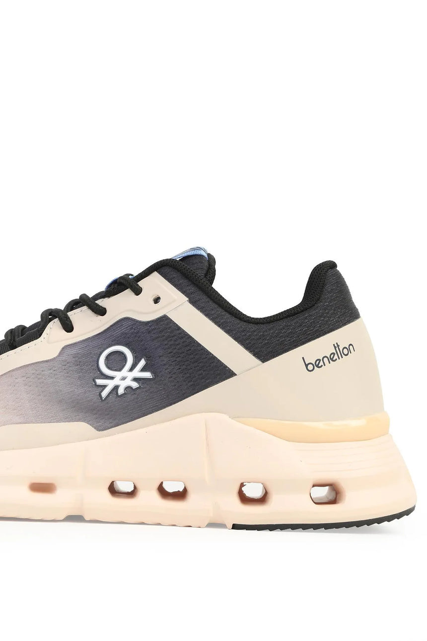 Benetton Logolu Sneaker Pudra