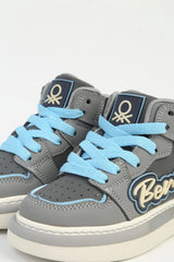 Benetton Logolu Sneaker Gri