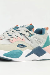 Benetton Logolu Sneaker Gri