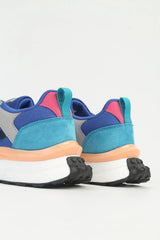 Benetton Logo Detaylı Bağcıklı Sneaker Saks Mavi