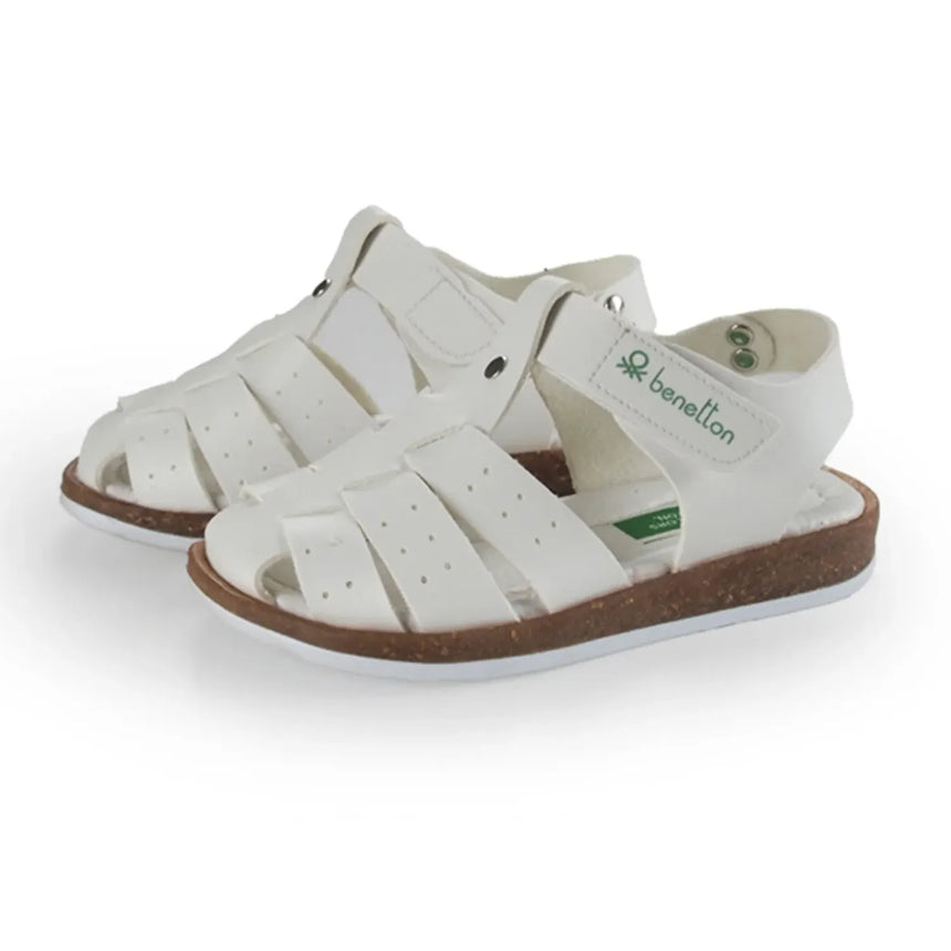 Benetton Suni Terlik Beyaz
