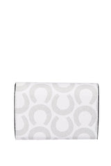 Us Polo Assn Desenli Cüzdan Beyaz Gri