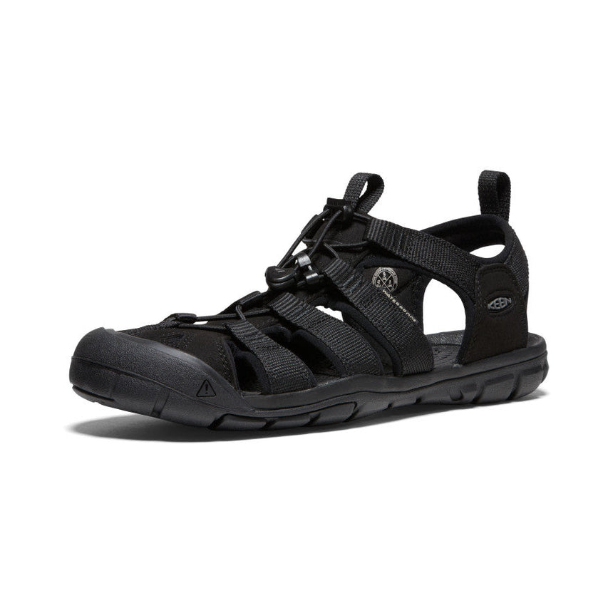 Keen Clearwater Cnx Erkek Sandalet Triple Black