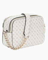 Guess Eliette Logo Crossbody Çapraz Askılı Çanta White Logo