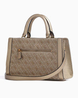 Guess Satchel Small El Çantası Latte Logo