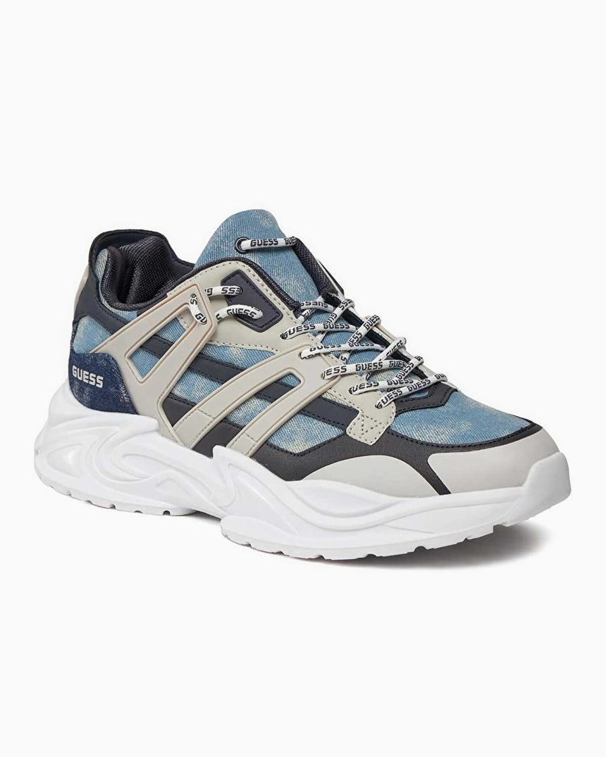 Guess Belluno Runner Sneakers Blue White
