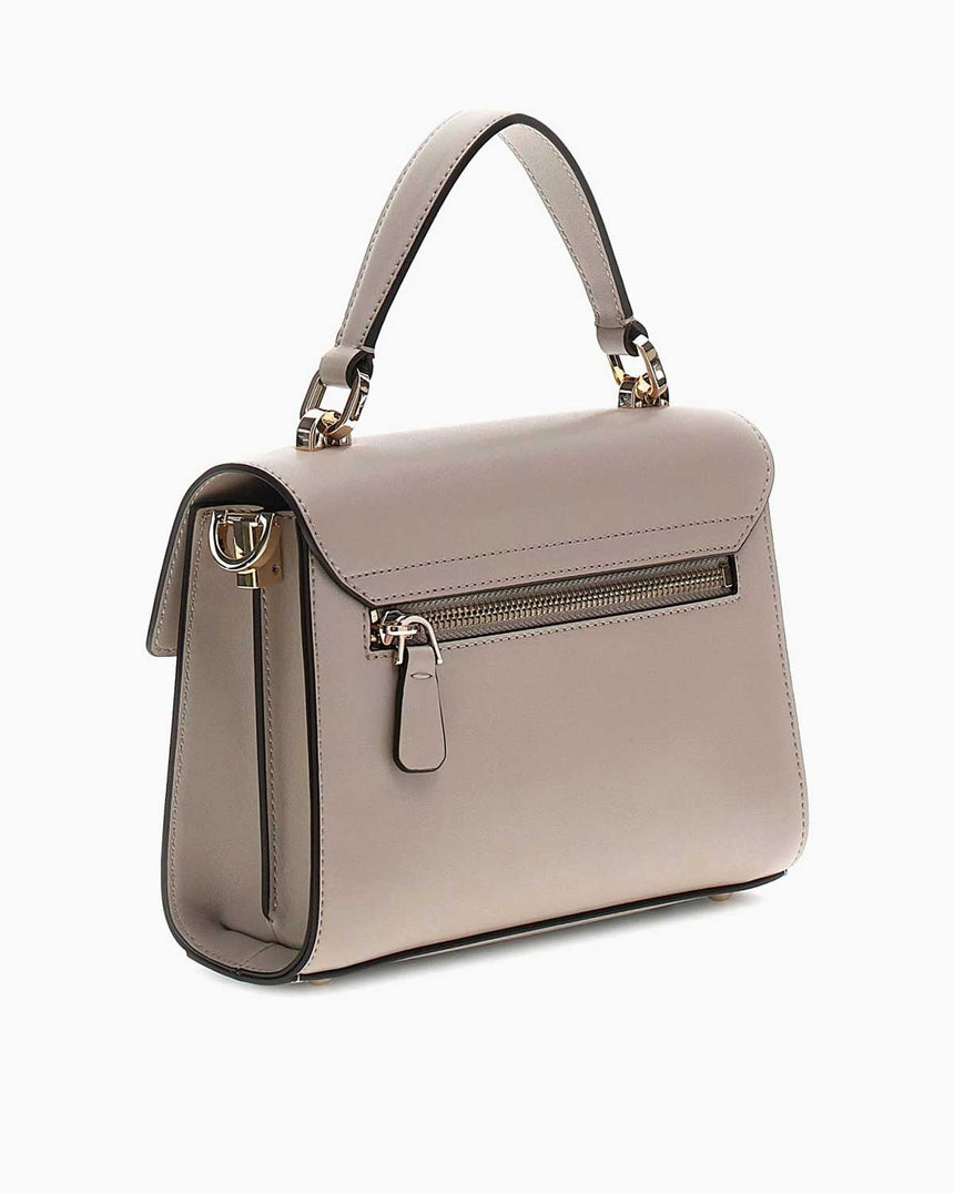 Guess Eco Handle Flap Mini Kapaklı El Çantası Tau